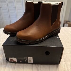 Women’s Sorel Brown Chelsea Boots